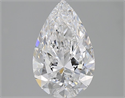 Natural Diamond 2.03 Carats, Pear with  Cut, D Color, VS1 Clarity and Certified by GIA