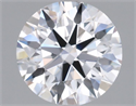 Lab Grown Diamond 1.52 Carats, Round with Ideal Cut, D Color, VS1 Clarity and Certified by IGI