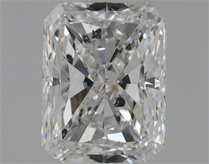 Picture of Natural Diamond 1.02 Carats, Radiant with  Cut, E Color, SI2 Clarity and Certified by HRD