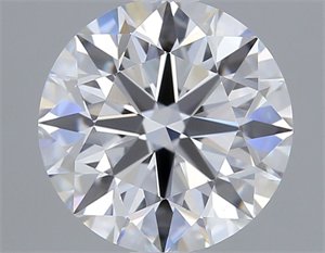 Picture of Lab Grown Diamond 1.23 Carats, Round with Excellent Cut, D Color, VS1 Clarity and Certified by IGI
