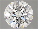 Del inventario de diamantes de laboratorio, 1.02 quilates, Redondo , Color D, claridad VVS2 y certificado IGI