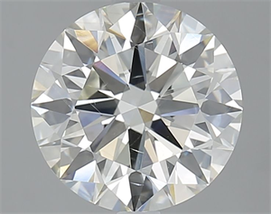 Picture of Natural Diamond 3.01 Carats, Round with Excellent Cut, I Color, SI1 Clarity and Certified by IGI
