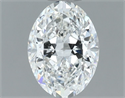 Natural Diamond 1.20 Carats, Oval with  Cut, G Color, VS2 Clarity and Certified by GIA