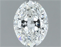 Natural Diamond 1.20 Carats, Oval with  Cut, G Color, VS2 Clarity and Certified by GIA