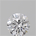 Diamante Natural 0.63 quilates, Redondo , Color E, claridad VVS1 y certificado GIA