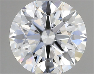 Picture of Lab Grown Diamond 1.07 Carats, Round with Ideal Cut, D Color, VVS2 Clarity and Certified by IGI