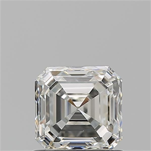 Foto Diamante Natural 1.01 quilates, Asscher , Color I, claridad VS2 y certificado GIA de