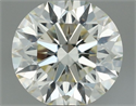 Diamante Natural 0.61 quilates, Redondo , Color M, claridad IF y certificado GIA