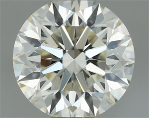 Foto Diamante Natural 0.61 quilates, Redondo , Color M, claridad IF y certificado GIA de