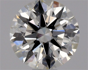 Picture of Natural Diamond 0.50 Carats, Round with Excellent Cut, G Color, VS2 Clarity and Certified by GIA