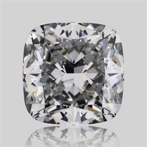 Foto Diamante Natural 0.82 quilates, Del cojín , Color D, claridad VVS2 y certificado GIA de