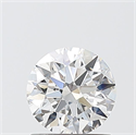 Lab Grown Diamond 1.06 Carats, Round with Ideal Cut, F Color, VVS2 Clarity and Certified by IGI