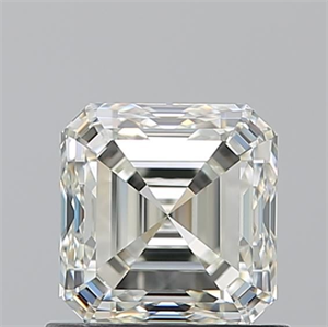 Picture of Natural Diamond 1.01 Carats, Asscher with  Cut, K Color, VVS1 Clarity and Certified by GIA