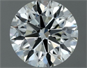 Diamante Natural 0.54 quilates, Redondo , Color H, claridad VS1 y certificado IGI