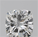 Natural Diamond 0.73 Carats, Cushion with  Cut, H Color, IF Clarity and Certified by GIA