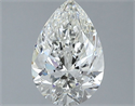 Natural Diamond 1.51 Carats, Pear with  Cut, J Color, VS2 Clarity and Certified by GIA