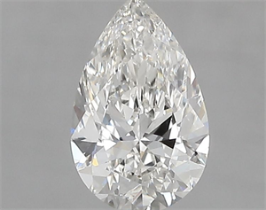 Foto Diamante Natural 0.70 quilates, De pera , Color H, claridad SI2 y certificado GIA de
