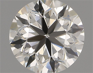 Picture of Natural Diamond 1.02 Carats, Round with Very Good Cut, H Color, VVS2 Clarity and Certified by IGI