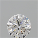 Diamante Natural 0.61 quilates, Redondo , Color E, claridad VVS1 y certificado GIA