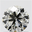 Natural Diamond 0.70 Carats, Round with Very Good Cut, I Color, VS1 Clarity and Certified by GIA