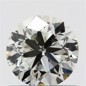 Picture of Natural Diamond 0.70 Carats, Round with Very Good Cut, I Color, VS1 Clarity and Certified by GIA
