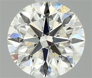 Picture of Natural Diamond 0.95 Carats, Round with Excellent Cut, I Color, VVS2 Clarity and Certified by IGI
