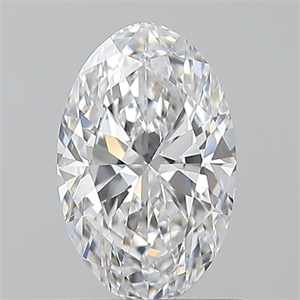 Foto Diamante Natural 0.70 quilates, Ovalado , Color D, claridad VS2 y certificado GIA de