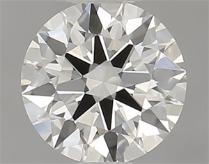 Picture of Natural Diamond 0.51 Carats, Round with Excellent Cut, K Color, VVS2 Clarity and Certified by GIA