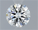 Natural Diamond 0.40 Carats, Round with Excellent Cut, H Color, VVS1 Clarity and Certified by GIA