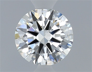 Picture of Natural Diamond 0.40 Carats, Round with Excellent Cut, H Color, VVS1 Clarity and Certified by GIA