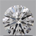 Del inventario de diamantes de laboratorio, 0.71 quilates, Redondo , Color D, claridad VVS1 y certificado IGI