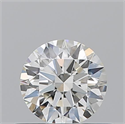 Natural Diamond 0.50 Carats, Round with Excellent Cut, J Color, VVS1 Clarity and Certified by GIA