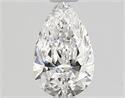 Diamante Natural 0.50 quilates, De pera , Color D, claridad VS2 y certificado GIA