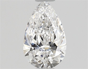 Foto Diamante Natural 0.50 quilates, De pera , Color D, claridad VS2 y certificado GIA de