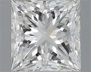 Foto Diamante Natural 1.00 quilates, Princesa , Color G, claridad VS1 y certificado GIA de