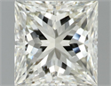 Natural Diamond 1.50 Carats, Princess with  Cut, M Color, VVS1 Clarity and Certified by GIA