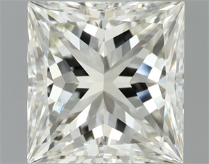 Picture of Natural Diamond 1.50 Carats, Princess with  Cut, M Color, VVS1 Clarity and Certified by GIA