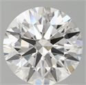 Lab Grown Diamond 3.10 Carats, Round with Ideal Cut, E Color, VVS2 Clarity and Certified by IGI