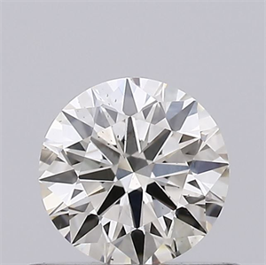 Picture of Natural Diamond 0.42 Carats, Round with Excellent Cut, M Color, VS2 Clarity and Certified by GIA