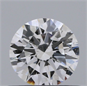 Diamante Natural 0.51 quilates, Redondo , Color F, claridad SI1 y certificado GIA