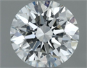 Natural Diamond 0.50 Carats, Round with Excellent Cut, H Color, VS1 Clarity and Certified by GIA