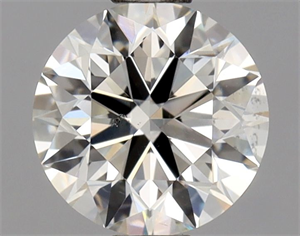 Picture of Natural Diamond 0.80 Carats, Round with Excellent Cut, K Color, SI1 Clarity and Certified by GIA