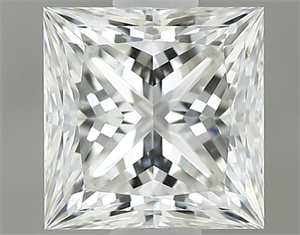 Foto Diamante Natural 0.62 quilates, Princesa , Color H, claridad VS1 y certificado GIA de