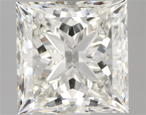 Foto Diamante Natural 3.05 quilates, Princesa , Color I, claridad VVS1 y certificado IGI de