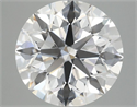 Del inventario de diamantes de laboratorio, 4.00 quilates, Redondo , Color E, claridad VVS2 y certificado IGI