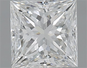 Foto Diamante Natural 1.01 quilates, Princesa , Color F, claridad SI1 y certificado GIA de
