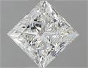 Natural Diamond 0.80 Carats, Princess with  Cut, H Color, VS1 Clarity and Certified by IGI