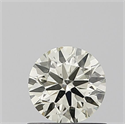 Diamante Natural 0.55 quilates, Redondo , Color N, claridad SI1 y certificado IGI