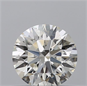 Natural Diamond 0.45 Carats, Round with Excellent Cut, G Color, IF Clarity and Certified by IGI