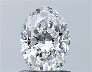 Picture of Natural Diamond 0.80 Carats, Oval with  Cut, F Color, IF Clarity and Certified by GIA